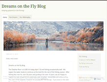 Tablet Screenshot of dreamsonthefly.wordpress.com