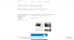 Desktop Screenshot of globalsomaliresponse.wordpress.com