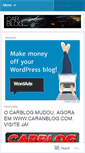 Mobile Screenshot of carandblog.wordpress.com
