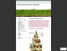 Tablet Screenshot of alimentacioninfantil.wordpress.com