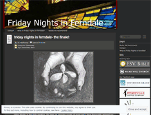 Tablet Screenshot of fridaynightsinferndale.wordpress.com
