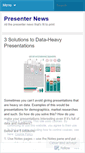 Mobile Screenshot of presenternews.wordpress.com