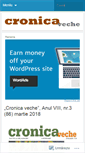 Mobile Screenshot of cronicaveche.wordpress.com