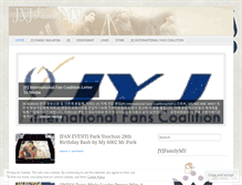 Tablet Screenshot of jyjfamilymy.wordpress.com