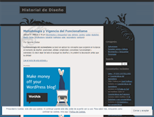 Tablet Screenshot of historialdedisenio.wordpress.com