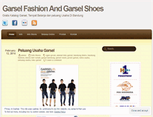 Tablet Screenshot of garselfashion.wordpress.com