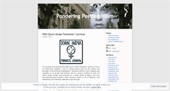 Desktop Screenshot of postfeminist.wordpress.com