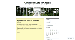 Desktop Screenshot of cementeriolibre.wordpress.com