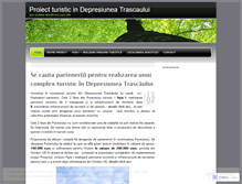 Tablet Screenshot of pensiunetrascau.wordpress.com