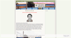 Desktop Screenshot of escolamunicipaldonamariadebarros.wordpress.com