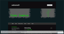 Desktop Screenshot of eatbrains01.wordpress.com