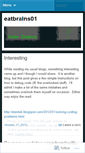 Mobile Screenshot of eatbrains01.wordpress.com