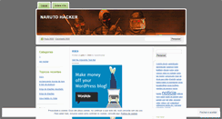 Desktop Screenshot of narutohacker.wordpress.com