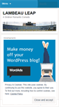 Mobile Screenshot of lambeauleap.wordpress.com