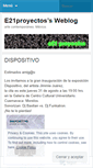 Mobile Screenshot of e21proyectos.wordpress.com