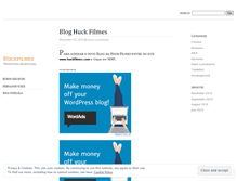 Tablet Screenshot of huckfilmes.wordpress.com