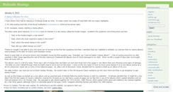 Desktop Screenshot of malleablemusings.wordpress.com
