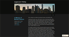 Desktop Screenshot of angeladunn.wordpress.com
