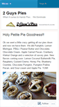 Mobile Screenshot of 2guyspies.wordpress.com