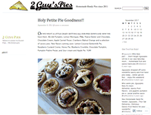 Tablet Screenshot of 2guyspies.wordpress.com
