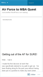 Mobile Screenshot of airforcetomba.wordpress.com