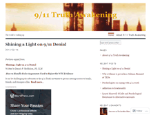 Tablet Screenshot of 911truthawakening.wordpress.com