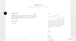 Desktop Screenshot of inagunke4541.wordpress.com