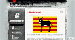 Desktop Screenshot of debatecolmenarejo.wordpress.com