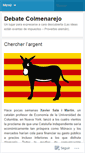Mobile Screenshot of debatecolmenarejo.wordpress.com