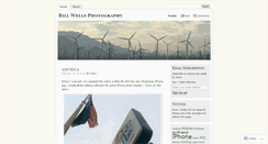 Desktop Screenshot of billwellsphotography.wordpress.com