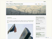 Tablet Screenshot of billwellsphotography.wordpress.com