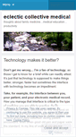 Mobile Screenshot of eclecticcollectivemedical.wordpress.com
