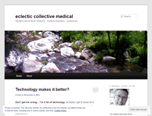 Tablet Screenshot of eclecticcollectivemedical.wordpress.com