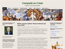 Tablet Screenshot of compartirencristo.wordpress.com