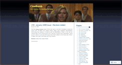 Desktop Screenshot of cinebomb.wordpress.com