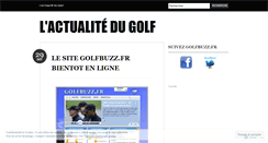 Desktop Screenshot of golfactu.wordpress.com