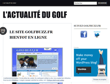 Tablet Screenshot of golfactu.wordpress.com