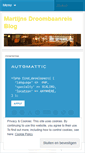 Mobile Screenshot of droombaanreisblog.wordpress.com