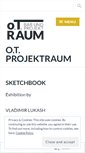 Mobile Screenshot of otprojectspace.wordpress.com