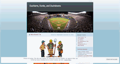 Desktop Screenshot of duchisms.wordpress.com