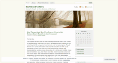 Desktop Screenshot of hanmant.wordpress.com