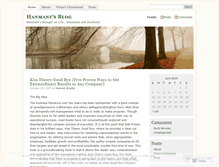 Tablet Screenshot of hanmant.wordpress.com