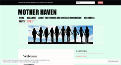 Desktop Screenshot of motherhaven.wordpress.com