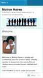 Mobile Screenshot of motherhaven.wordpress.com