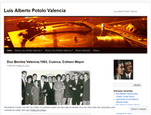 Tablet Screenshot of luisalbertovalencia.wordpress.com