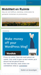 Mobile Screenshot of mobiliteitenruimte.wordpress.com
