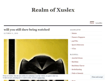 Tablet Screenshot of lexusrex.wordpress.com