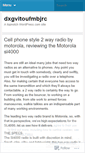 Mobile Screenshot of dxgvitoufmbjrc.wordpress.com