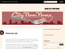 Tablet Screenshot of citynomnoms.wordpress.com