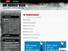 Tablet Screenshot of darcyharris.wordpress.com